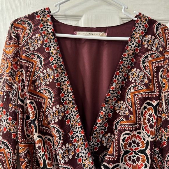 Romper with long sleeves and two side pockets - Picture 2 of 10